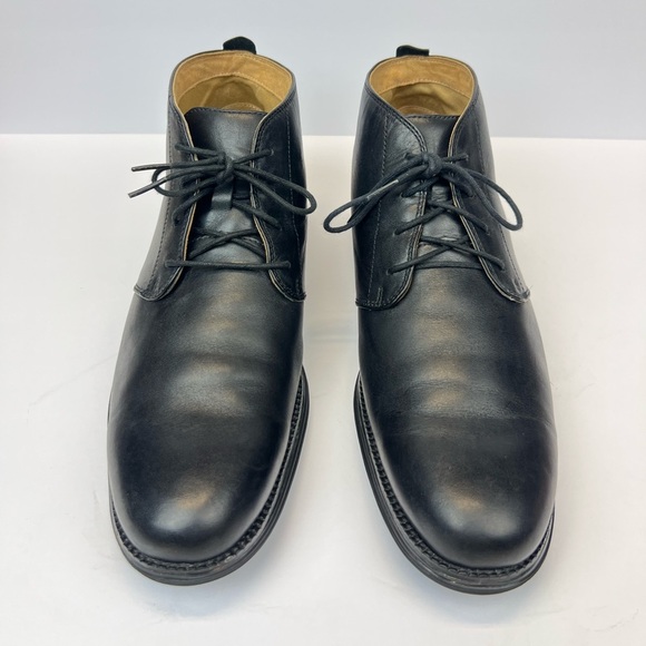 Cole Haan Grand OS Black Leather Chukka Boots C20738 Men’s Size 12M - Picture 1 of 9